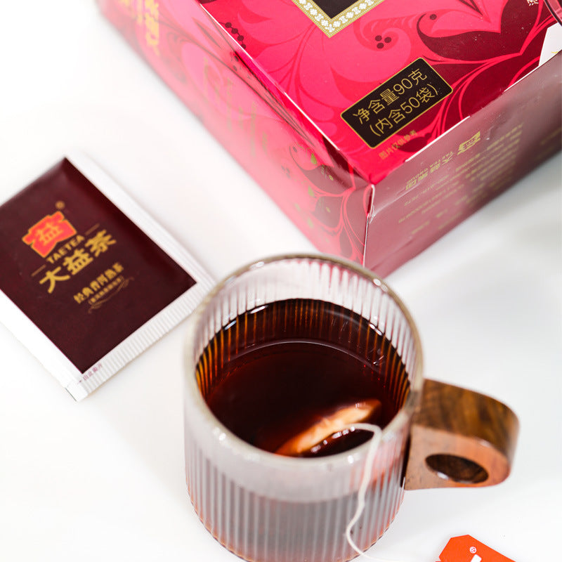 Premium China Tea Taetea Pu'er, Oolong, Tie Guanyin 名牌茶大益普洱茶熟茶小金沱/经典普洱熟茶