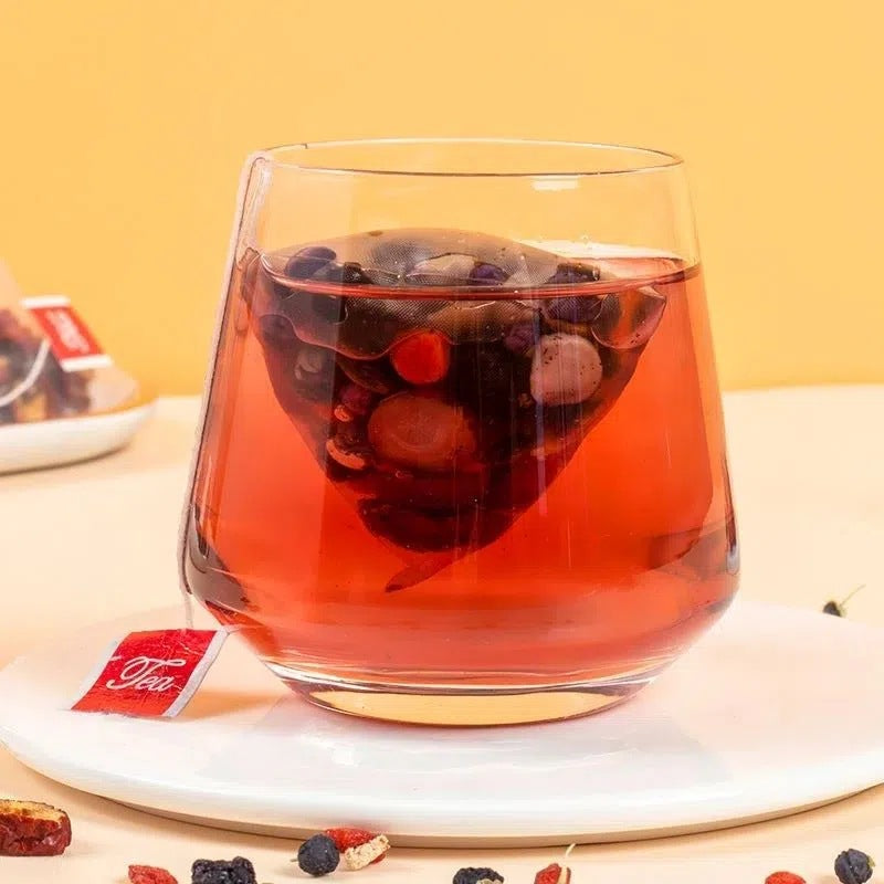 Fatigue Buster Goodie Herbal Tea 人参桑葚黑枸杞红枸杞养生红枣干茶