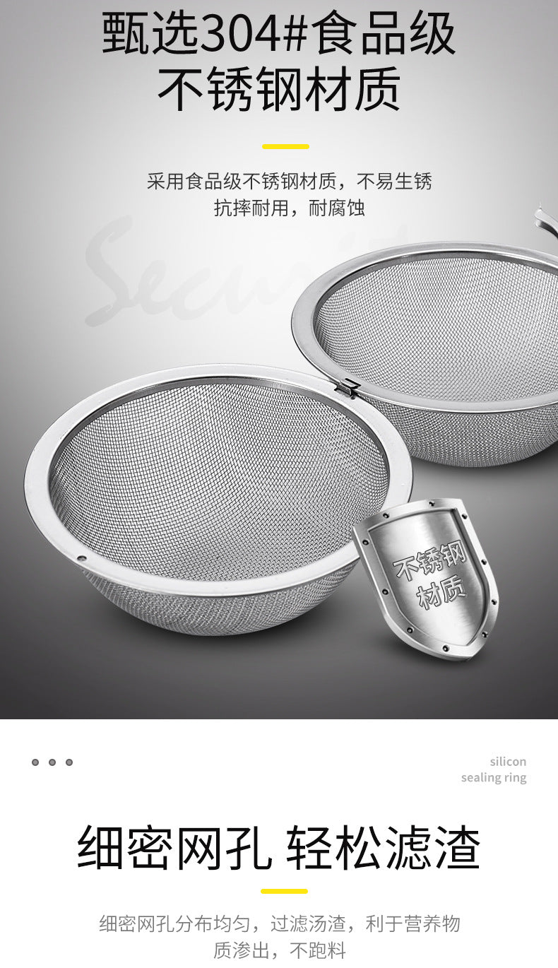 Tea filter | Tea Infuser | Tea Strainer (304 Grade Stainless Steel Food Safe) | Avoid microplastics from tea bags