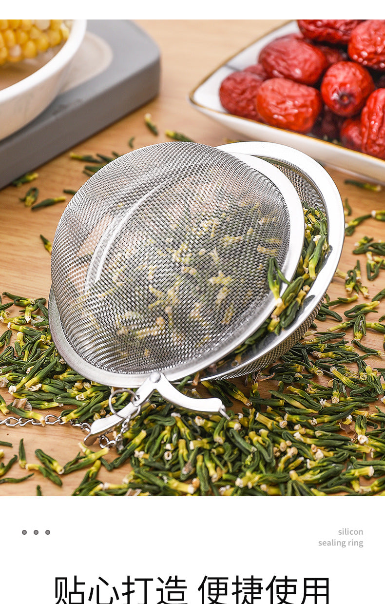 Tea filter | Tea Infuser | Tea Strainer (304 Grade Stainless Steel Food Safe) | Avoid microplastics from tea bags