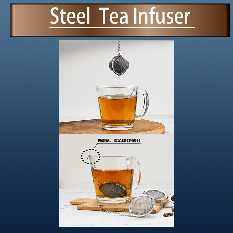 Tea filter | Tea Infuser | Tea Strainer (304 Grade Stainless Steel Food Safe) | Avoid microplastics from tea bags